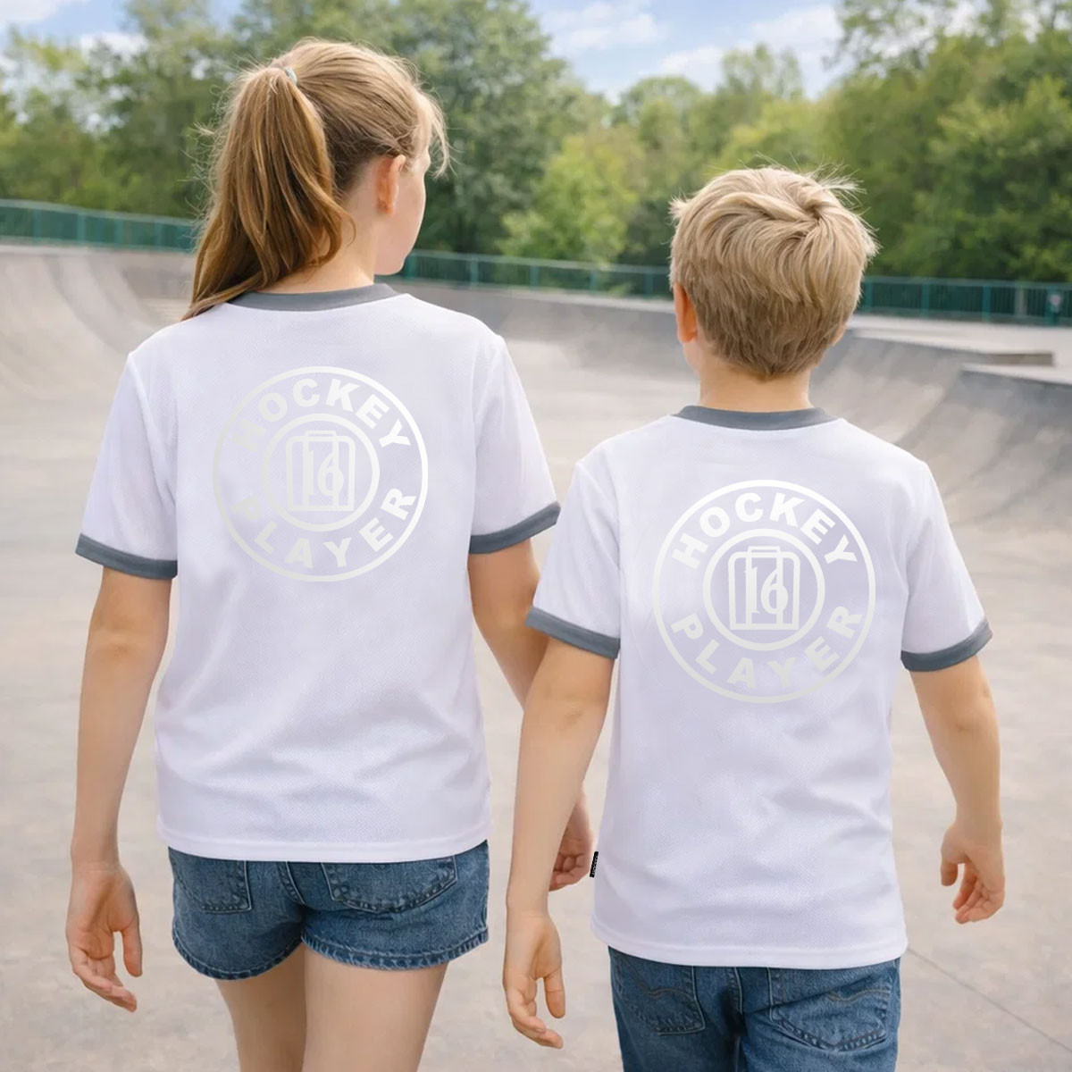 Warming T-Shirt White/Silver
